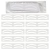 Permanent Makeup Eyebrow Auxiliary Stickers,Airbrush Brow Stickers Stencils Shape Tape,Brow Shaping Mapping Guide Tool, Disposable Adhesive Eyebrow Template Sticker (1 Pack -10 Pairs Type C)