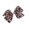 Funny Girl Designs 3.5 Inch Polka Dot Pinwheel Bow (Alligator Clip, Pink Cheetah)