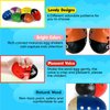 Wooden Maracas for Kids, Colorful Egg Shakers Toy for Boys and Girls Aged 1-3 Years, Gift for Preschool Children, Early Education Toys, 6-Pack Easter Eggs