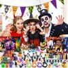 205PCS Halloween Party Favors for Kids, Halloween Bulk Toys for Party Supplies Halloween Classroom Favors Non-Candy Halloween Treat Bag Fillers Halloween Gifts for School Kids Boys Girls Prizes
