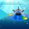 GoolRC Mini RC Submarine Boat, Remote Control Waterproof Diving Toy for Kids (Blue)