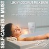 Luxiny Vegan Milk Bath Soak Made with Moisturizing Coconut Milk Powder & Sweet Almond Oil for a Bath Bomb Dust Soothing Fizz & Relaxing Soak, 8 oz. (Grapefruit Yang Yang)