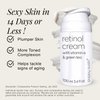 poppy austin Retinol Cream for Face 3.4OZ, High-Strength Retinol Night Cream - Cruelty Free Wrinkle Cream For Face - Anti Aging Eye Cream Retinol For Face & Body