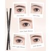 LYSdefeu Eyebrow Pencil - 4 Pcs Professional Micro Brow Pencil Kit with Brow Razor, Longlasting Waterproof Eyebrow Makeup with Dual Ends, Ultra-Fine Mechanical Pencil for Women Eye Makeup – 05 Brown