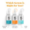 No B.S. (No Bad Stuff) Vitamin C & E Serum, Hyaluronic Acid, Gotu Kola, Ferulic Acid, Vitamin E & C, Face Serum to Protect, Smooth & Brighten Skin, Gluten Free, Vegan, Travel Size, 1 FL Oz