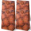 Outego 24 Basketball Party Favor Bags with Stickers Basketball Goodie Bags Basketball Party Favors for Kids Basketball Birthday Party Supplies