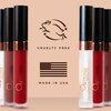 OSMOSIS Superfood Lip Oil, Nourishing Tinted Lip Gloss, Deep Hydration Lip Plumper Peptides for Fuller Lips, Brulee, 0.12 Oz