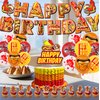 Hot Dog Party Decorations Hot Dog Birthday Themed Party Supplies for Adults and Kids