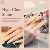 modelones Gel Nail Polish Kit -6 Colors Fall Winter Nude Pink Gel Polish Set Skin Tones Neutral Brown Soak Off Gel Nail Kit Manicure DIY Nail Art Salon Home Gift