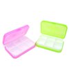 Honbay 4PCS 6 Compartments Waterproof Plastic Pill Organizer Box Case for Daily or Travel Use
