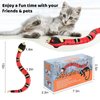 vrbabies Snake Cat Toy, Smart Sensing Cat Toys for Cats, Rechargeable Automatically Sense Obstacle and Escape, Moving Electric Cat Snake Toy Prank Pet Gift with Infrared Induction