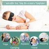 8 Pcs Sleep Eye Mask 3D Contoured Eye Mask Blackout Eye Covers for Sleeping with Adjustable Strap Block Out Light Night Blindfolds Soft Comfy Eye Shade for Women Men (Classic Colors,Medium)