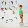 Fishing Birthday Party Decorations Include Happy Birthday Fishing Hanging Banner and Hanging Swirl Fishing Theme Party Supplies