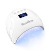 MelodySusie UV LED Nail Lamp, 48W Professional UV Nail Light for Gel Nails Polish Fast Curing with Automatic Sensor, 4 Timer Setting, LCD Display P-PLUS24 (48W Nail Lamp 1)