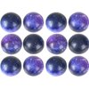 Zugar Land Galaxy Foam Stress Relief 2" Balls (4 Pack) Squeeze Relaxable Stress Relief for Kids and Adults Calming Figdet Toy Autism ADHD Fun Soft Toys for Party Favors (4 Balls)