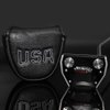 Golf Putter Cover, Putter Headcovers Golf Club Head Covers Putter Headcover for Blade Leather Golf Mallet Putter Head Covers with Magnetic for All Brands USA Style
