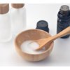 QUUPY Facial Mask Bowl Set Bamboo Face Mask Essential Oil Aromatherapy Mixing Bowl DIY Clay Facemask Mixing Tool Kit with Stick Spatula