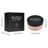 KYDA Mineral Powder Foundation, SPF 35, Lightweight Loose Powder Foundation, Skin-improving Mineral Foundation, Buildable Coverage, Natural Glow Base Makeup, Medium Beige