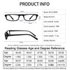 OCCI CHIARI 4.0 Reading Glasses Women Chunky Reader 400(1.0 1.25 1.5 1.75 2.0 2.25 2.5 2.75 3.0 3.5 4.0 5.0 6.0) Lightweight