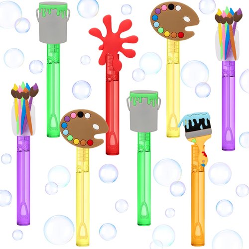 AFZMON 24 Glitter Mouse Ear Bubble Wands for Kids, Mouse Party Favors Mini Bubbles Birthday Gift ...