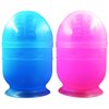 Healifty 2pcs Tools Hair dye Color Mixing Cup Hair Coloring Cup Hair Dying Accessory kit Hair Coloring Shaking Cup Palette Bowl Hair Cream Shaker Cup Baking Oil Plastic Mixing Bowl