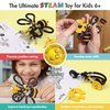 The Off Bits Stem Building Toys, Educational Build Your Own Robot Toy for Kids Age 6 7 8 9+ Year Old Boys and Girls, Animal Stem Toys Engineering Kit, Construction Toys Steam Gift - Bee