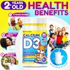 Vita Guard Calcium D3 Chewable Tablets for Kids – 640 mg Calcium & 320 IU Vitamin D3 – Non-GMO, Organic – Milk Flavor – Bone & Teeth Support Supplement – 90 Tablets for Ages 2+