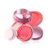 BLUE LOVE Cushion Liquid Blush for Cheeks, Finesse Liquid Silky Face Blushes Makeup, Contour & Highlight Cream Blush for Sheer Finish with a Natural Glow (02# Peach Pink, 2.27 Ounce)