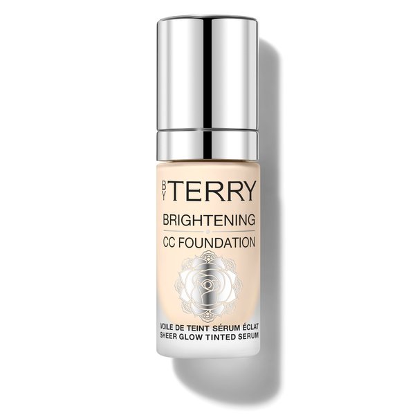 By Terry Brightening CC Foundation, Hydrating Serum Foundation, Ultra-Sheer Finish, Vegan & Cruelty-Free, 1N, Fair Neutral
