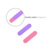 VIOCIWUO Mini Nail File Bulk 300Pcs (180/240 Grit), Disposable Nail Files Double Sided Emery Boards Home or Professional Manicure Tools(Purple and Pink)