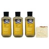 Bath & Body Works Afternoon Sunshine Shower Gel 3 Pack with a Creamy Rose Bar Soap.