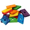 Bonka Bird Toys 2084 Pk12 Wood Squares Bird Toys