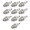 Carbhub 10 Packs 796112 Spark Plug for Briggs Stratton Craftsman Husqvarna MTD Toro JDeere Poulan Replace for 796112S 492167 492167S 802592 802592S 293918 391818 392588 RJ19LM RJ17LM RCJ8 J19LM J17LM