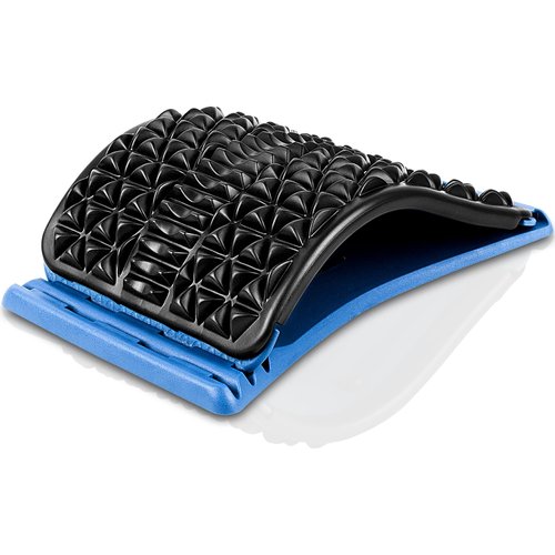 Kdojacul Back Stretcher for Lower Back Pain Relief, Back Cracker 3-Level Back Support Cracking Device, 350lbs Adjustable Back Stretcher Spine Board for Herniated Disc, Sciatica, Spine Decompression