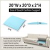Tromlycs Couch Sofa Cushion Support for Sagging Seat Arched Furniture Seat Under Cushion Sag Repair