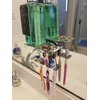 Toothbrush Holder Jewelry Toothpaste Razor Organizer Suction Cup, Mirror, Tile, Wall Mounted, Gift for Bathroom Shower, Does NOT Fall Bathroom Accessories