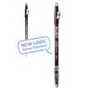 Ruby Kisses GoBrow Eyebrow Pencil, Sharpenable, Longwear, Long Lasting Eyebrow Wooden Pencil for Natural-Looking Brows (Dark Brown)