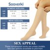 Compression Socks for Women and Men Circulation (3 Pairs) - Best for Nursing,Running,Travel Knee High Socks