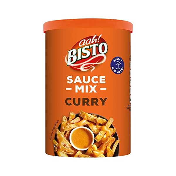 Bisto Chip Shop Curry Sauce Mix 185g (Pack of 2)