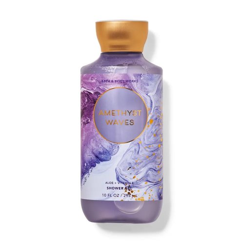Bath & Body Works Signature Collection Shower Gel For Women 10 Fl Oz (Amethyst Waves)