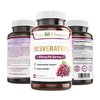 Pure Organic Elements Resveratrol 1450mg Extra Strength Formula to Promote Better Skin and Immunity with Green Tea Extract,Grape Seed Extract,Red Wine Extract and Others 90 Days Supply