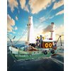 City Fishing Boat Building Kit with 3 Fisherman Minifigures, Ship Building Sets with Fishing Rods & Buckets, Christmas Birthday Gifts Toys for Kids Aged 6-12, Compatible with Lego Boat, 610 PCS