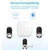Veise G2 Gateway, Smart Lock WiFi Gateway, Paired with Smart Door Lock to Realize APP Remote Control, Compatible with DD Lock APP and TT Lock APP