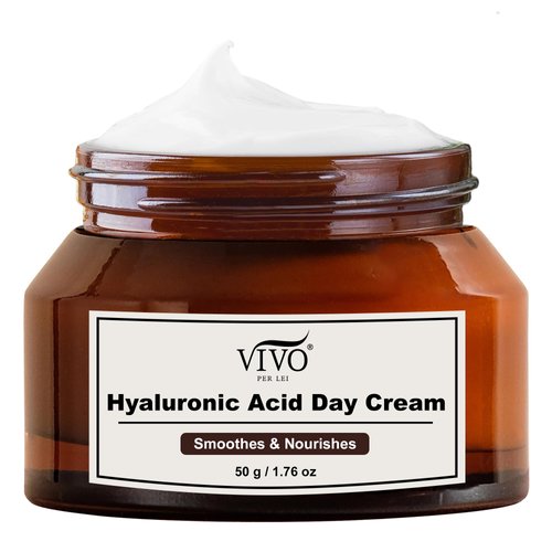 Vivo Per Lei Hyaluronic Acid Cream - Moisturizing Face Cream For Women - Coconut Oil Face Moistur...
