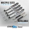 Pentel EnerGel Pearl Deluxe RTX Retractable Liquid Gel Pen, 0.7mm, 4 Pack, Assorted Colors (BLN77WBP4M)