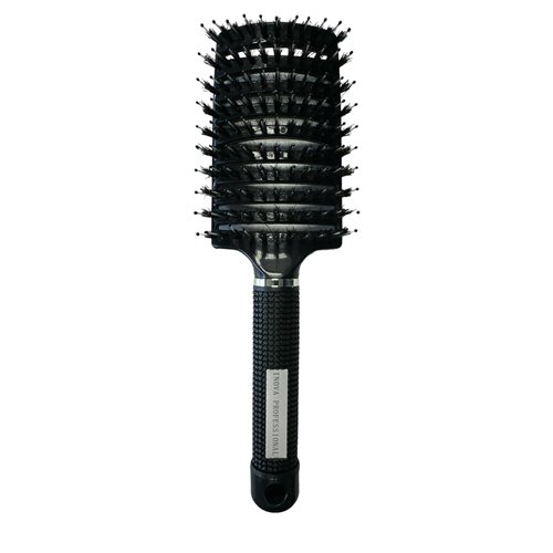 Boar Bristle Hair Brush – Curved and Vented for Wet and Dry Detangling Hair Brush for Women Long, Thick, Thin, Curly & Tangled Hair Vent Brush