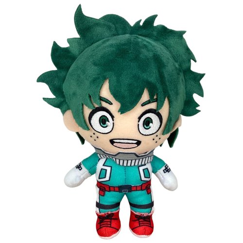 GE Animation My Hero Academia GE-52235 Izuku Midoriya Hero Costume Plush Toys, Multicolored, 8"