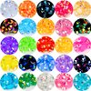 Flatback Rhinestones Round Gems for Nails Art and Crafts 4000Pcs SS6 2mm AB Crystals Glitter Stone DIY Bags Clothes Shoes (Black Rose Red AB)