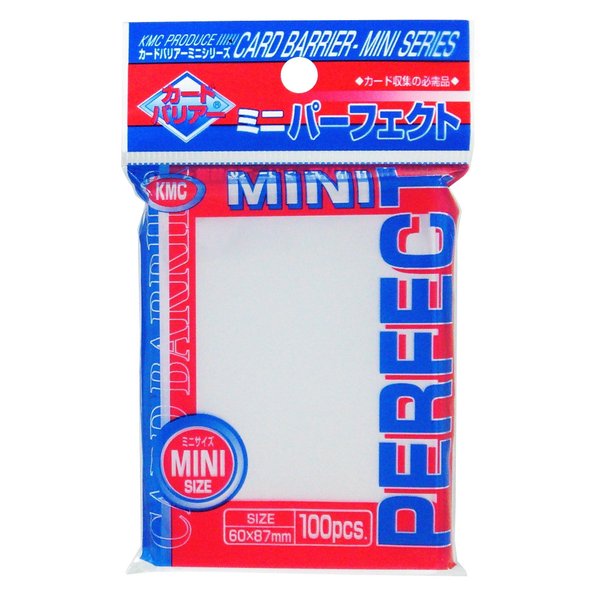 Perfect Barrier Mini Card Sleeves (100 sleeves), 60mm x 87mm