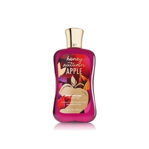Bath and Body Works HONEY AUTUMN APPLE Shower Gel 10 oz- Full Size